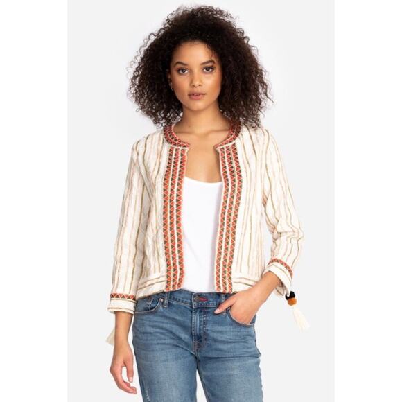 Johnny Was Maya Embroidered Jacket Boho - Picture 4 of 10